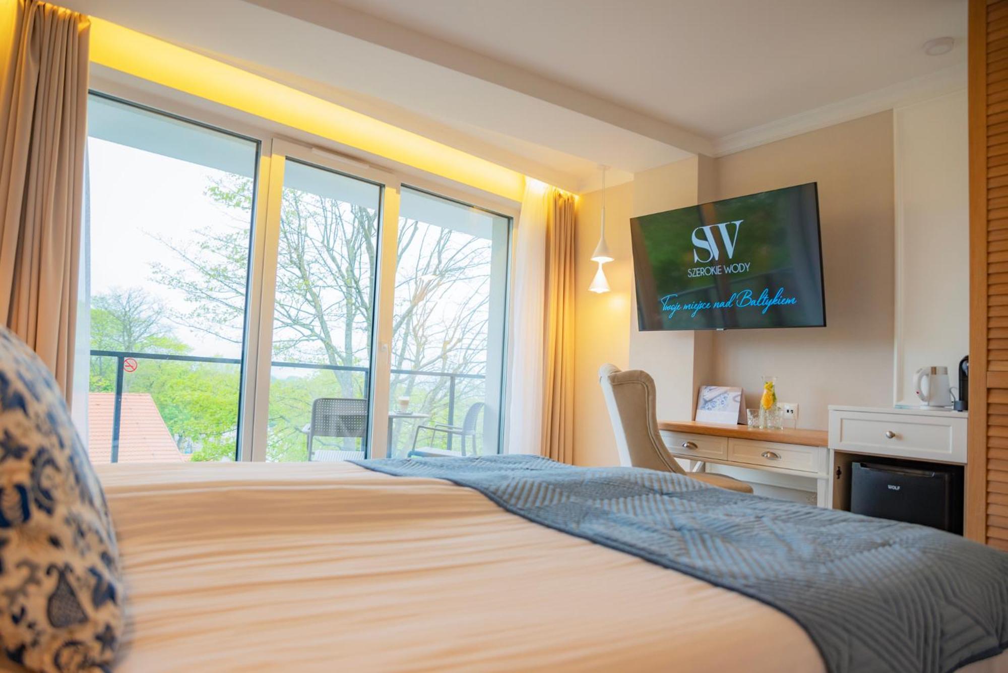 Hotel Szerokie Wody Sea & Sand ウストカ エクステリア 写真